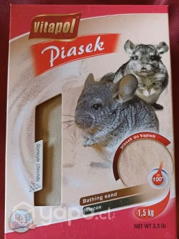 arena para chinchillas