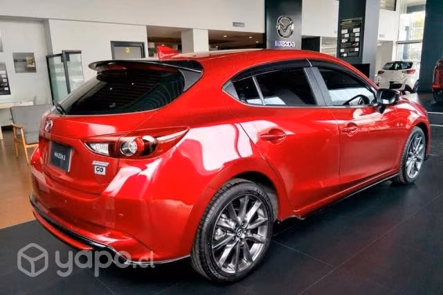 Parachoque trasero mazda 3 sport