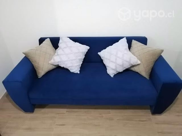 Sofa nuevo sillón azul