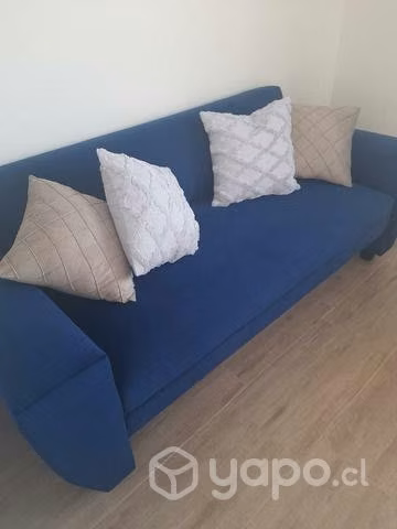 Sofa nuevo sillón azul