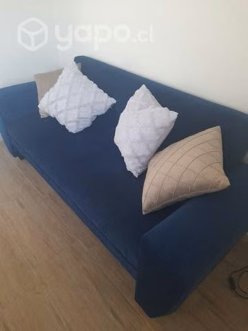 Sofa nuevo sillón azul
