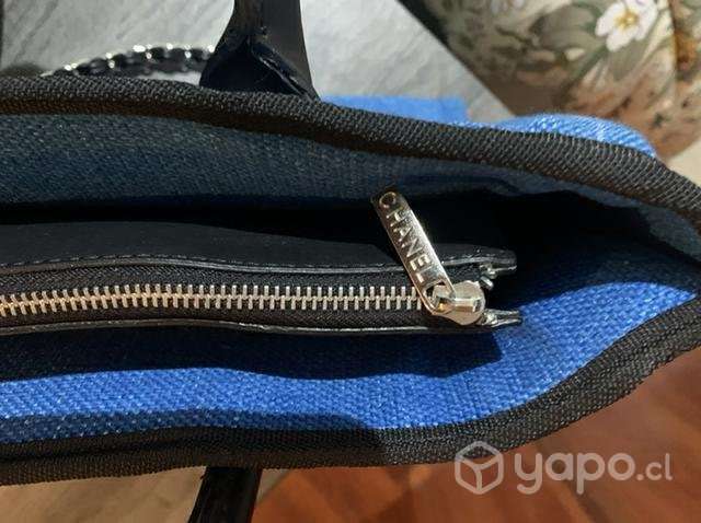 Cartera azul grande - Imagen 3
