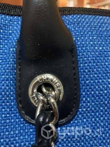 Cartera azul grande - Imagen 6