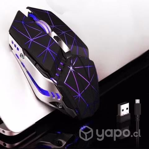 Mouse Gamer PROF Inalmbrico Q15 Iluminacion