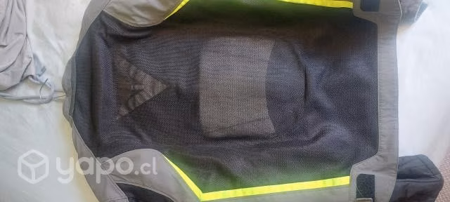 Chaqueta con espaldera