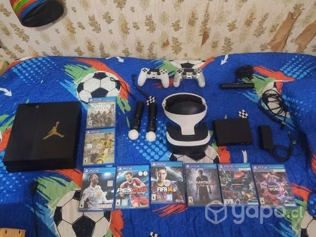 Play 4+ VR completa +mueble y juegos