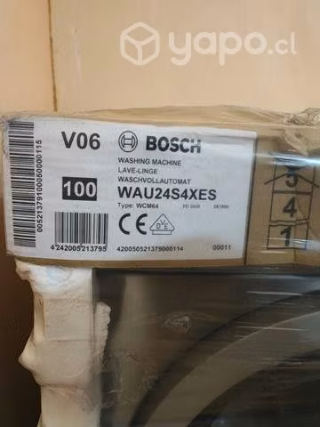 Lavadora Bosch embalada WAU24S4XES - Imagen 2