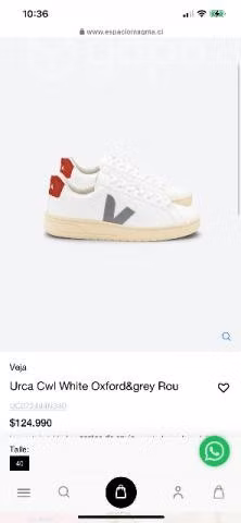 Zapatillas veja mujer