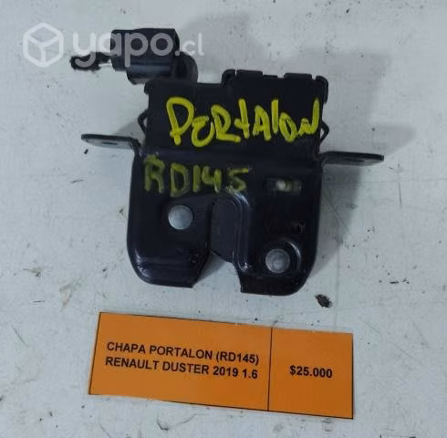 Chapa Portalon (RD145) Renault Duster 2019 1.6