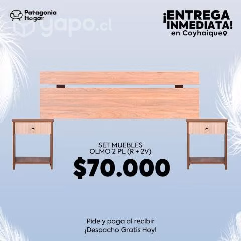 Respaldo cama 2 plazas