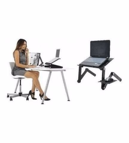 Mesa Plegable Portátil Para Notebook T9 - Imagen 4