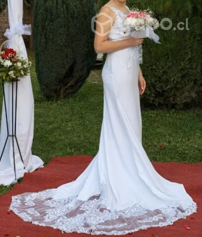 Hermoso vestido de novia
