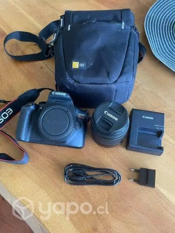 Camara fotográfica Canon EOS Rabel T6
