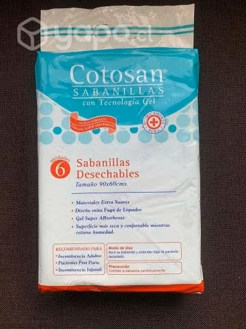 Sabanillas Cotosan Paquete nuevo y sellado - Imagen 2