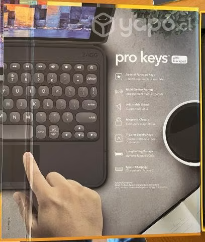 ZAGG Teclado con trackpad y Funda de protección - Imagen 2