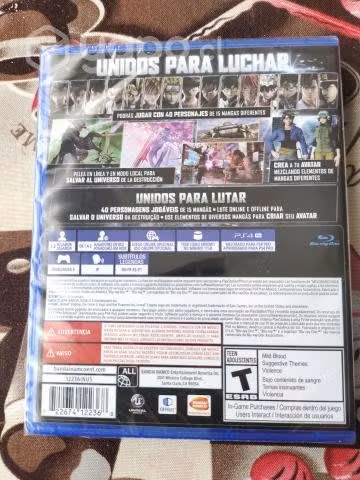 Juego de play 4 jump force nuevo sellado