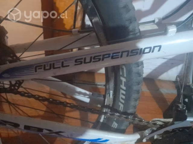 Bicicleta full suspensión