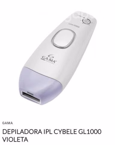 Depiladora gama cybele gl1000 gold facial y corpor