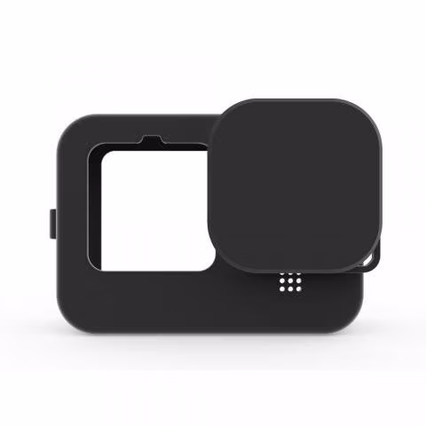 Funda protectora de silicona con correa para GoPro