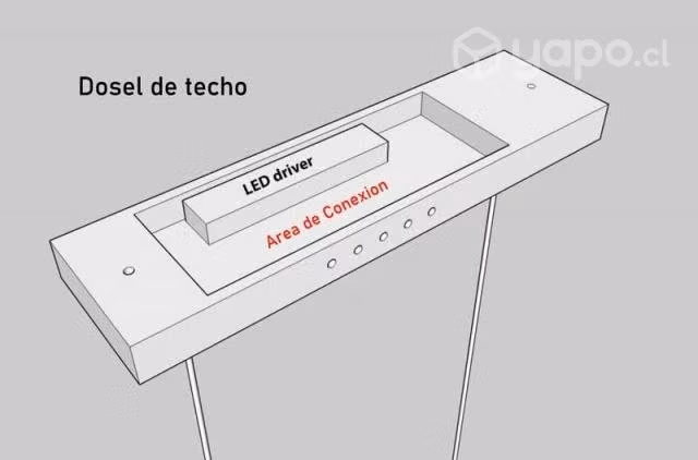 Lámpara Colgante Techo Madera Nativa Lenga 50 cm