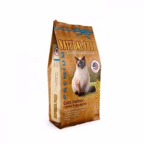 Natural food gato indoor 7,5 kg