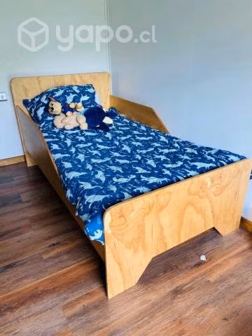 Camas y closet para niños