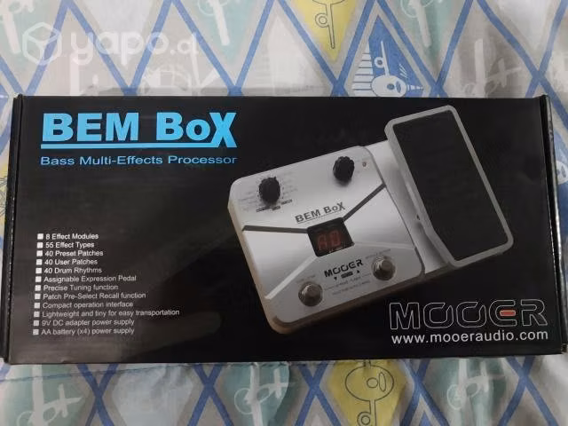 Multiefecto para Bajo Eléctrico