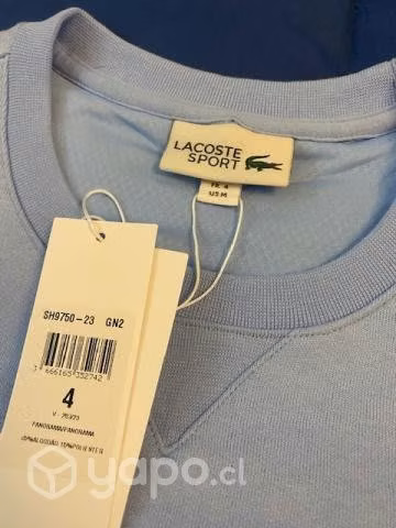 Poleron Lacoste nuevo L - Imagen 2