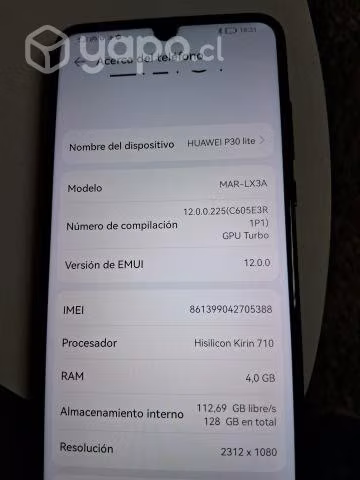 Celular wuawei p30 lite - Imagen 6