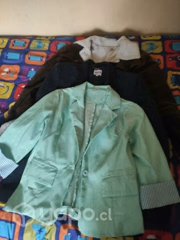 Chaquetas una con chiporro y cotele y elastica