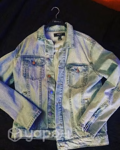 Chaqueta mezclilla forever 21