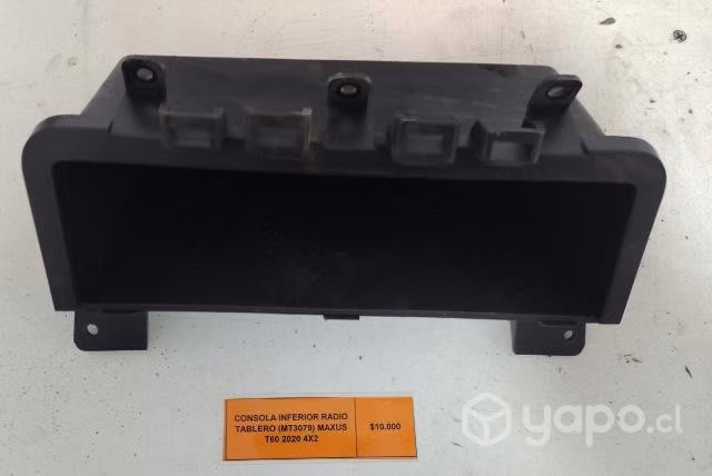 Consola Inferior Radio Tablero (MT3079) Maxus T60