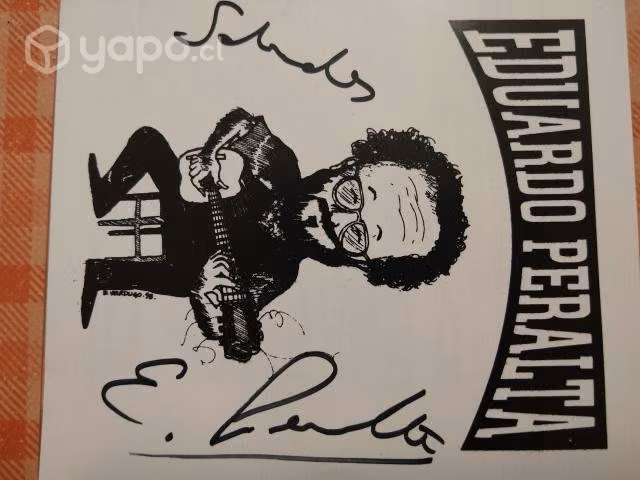 Mc102: cd autografiado eduardo peralta