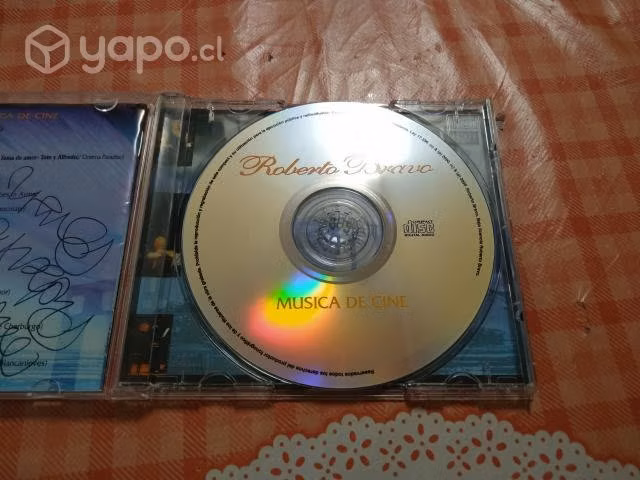 Mc104: cd autografiado roberto bravo