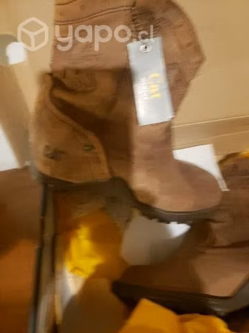 Botas cat color cafe - Imagen 2