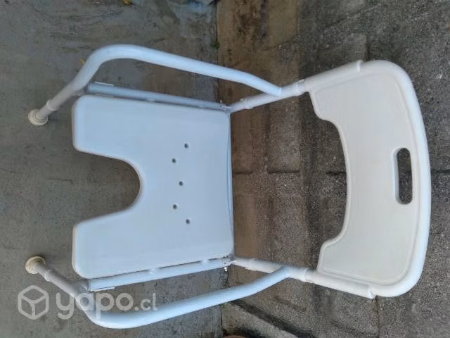 Silla de ducha, alta