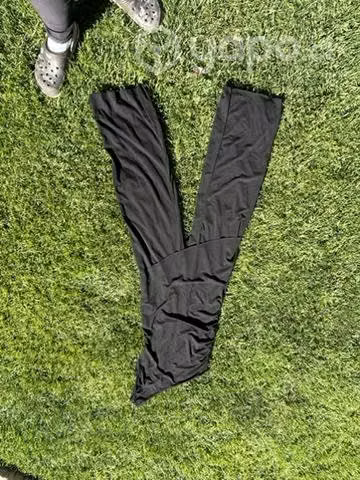 Enterito negro con un hombro spandex negro - Imagen 3