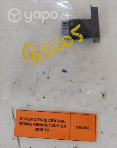 Boton Cierre Central (RD005) Renault Duster 2019