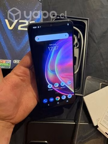 Celular Vivo V21 azul