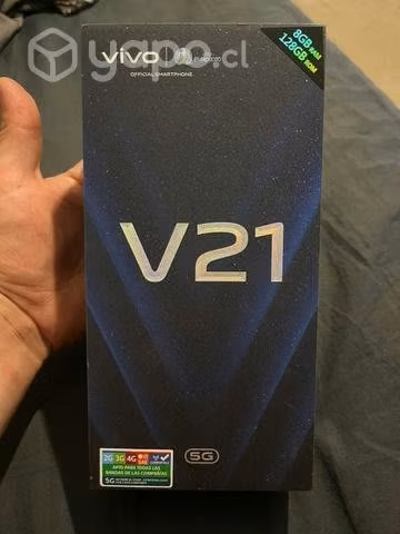 Celular Vivo V21 azul