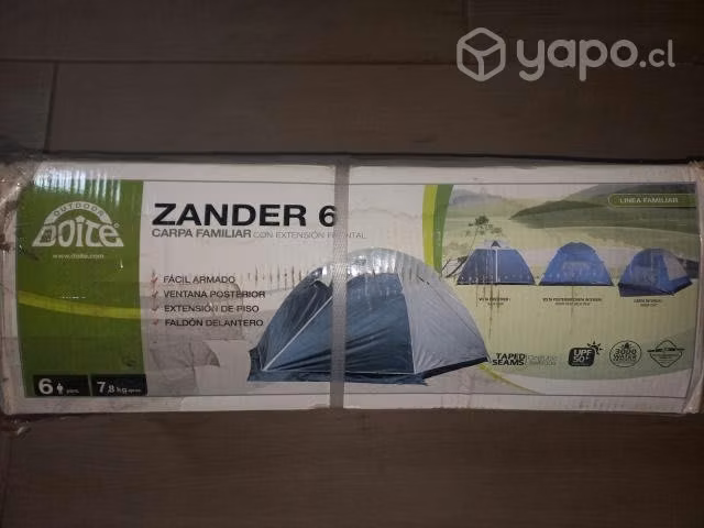 Carpa Doite Zander 6. Casi Nueva