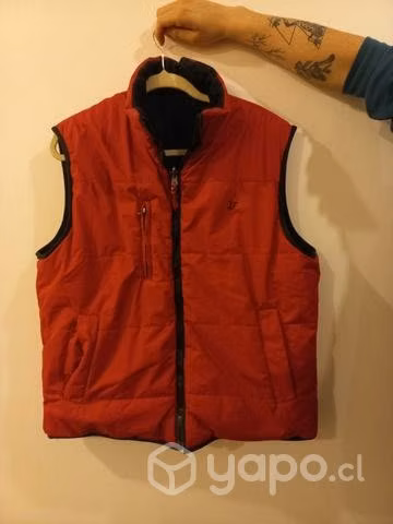 Chaqueta sin mangas reversible talla L - Imagen 2
