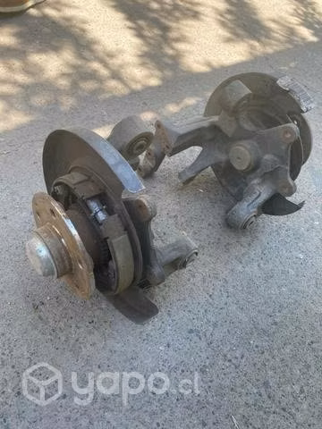 Muñon con rodamiento masa trasero Korando