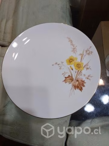 Juego de loza antiguo