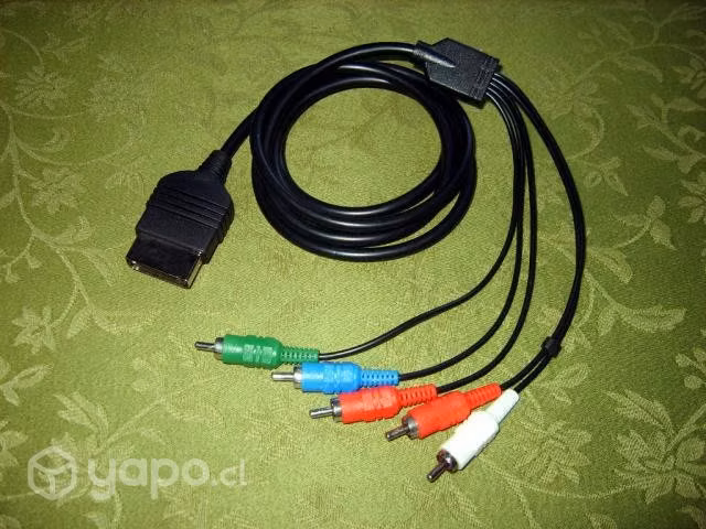 Cable video por componentes para Xbox clásico 2001