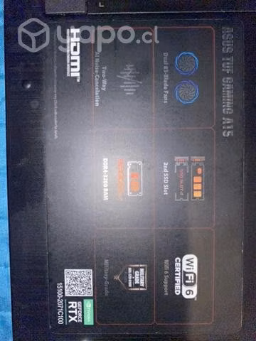 Notebook Asus A15 - Imagen 4