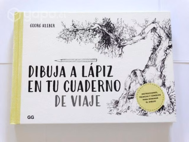 Dibuja a lapiz en tu cuaderno de viaje