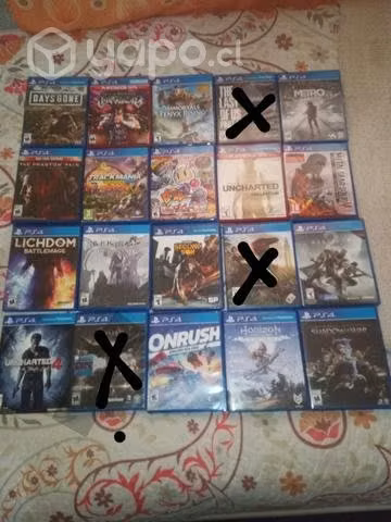 Juegos ps4