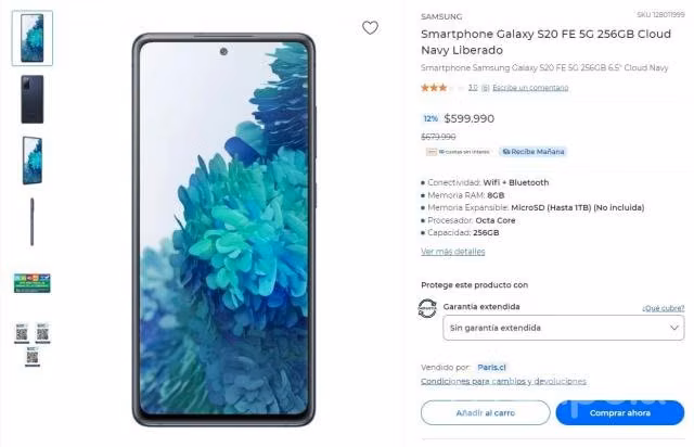 Samsung s20 fe / 5g