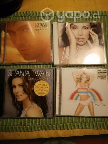 Shania /mariah carey /enrique iglesias /kylie mino
